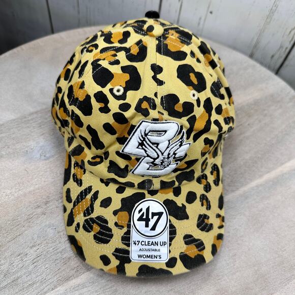 Boston College BC Eagles 47 Brand Cheetah Clean Up Adjustable Womens Hat Cap New - Picture 10 of 12